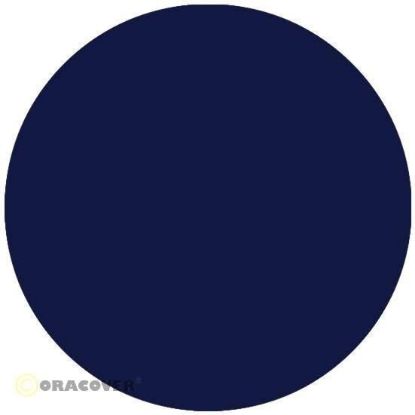 Picture of Oracover 21-052-002  iron-on film - width: 60 cm - length: 2 m Dark Blue