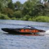 Picture of Proboat PRB08043T1 Blackjack 42" 8S Brushless Catamaran RTR: Black/Orange 55+ Mph