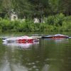 Picture of Proboat PRB08043T1 Blackjack 42" 8S Brushless Catamaran RTR: Black/Orange 55+ Mph