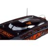 Picture of Proboat PRB08043T1 Blackjack 42" 8S Brushless Catamaran RTR: Black/Orange 55+ Mph