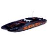 Picture of Proboat PRB08043T1 Blackjack 42" 8S Brushless Catamaran RTR: Black/Orange 55+ Mph