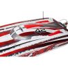 Picture of Proboat PRB08043T2 Blackjack 42" 8S Brushless Catamaran RTR: White/Red 55+ Mph