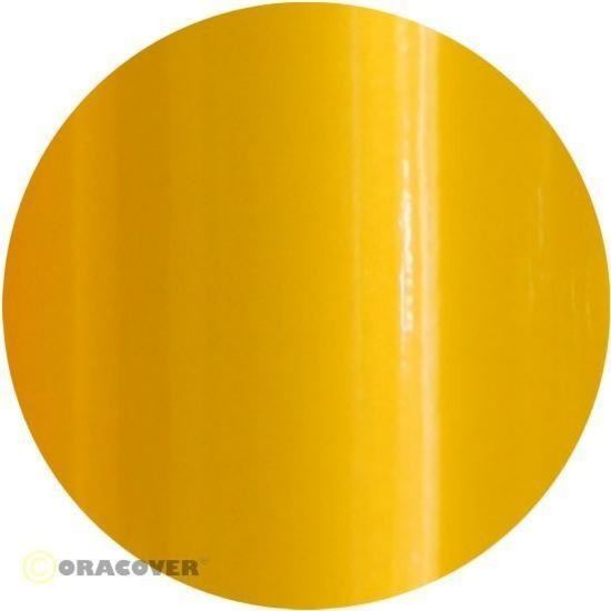 Picture of Oracover  21-037-002 iron-on film - width: 60 cm - length: 2 m Pearl Golden Yellow