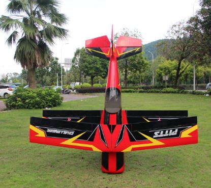 Picture of Pilot-RC Pitts Challenger – 106″ – 2.69m (150-220cc) Black & Red Colour 01