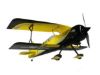 Picture of Dynam DY8947YL Python Pitts Model 12 Yellow 1070mm (42") Wingspan - PNP- Delivery Early September!!