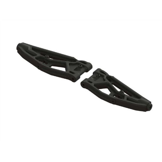 Picture of Arrma ARA330656 Front Lower Suspension Arms 135mm (Pr) Heavy Duty EXB Suits ALL 6S Except Mojave
