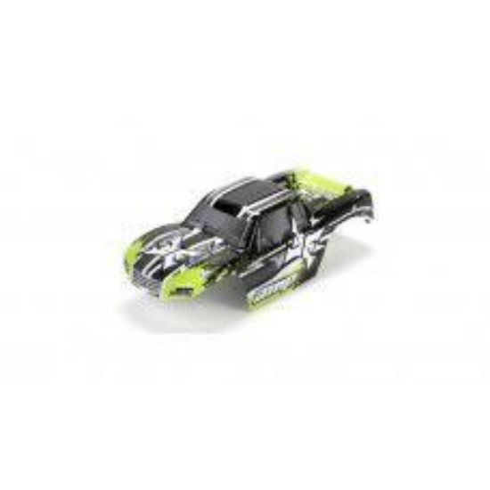 Picture of ECX RC ECX230017 Body, Black/Green: 1:10 AMP MT