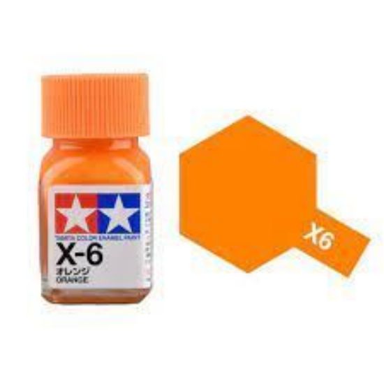 Picture of Tamiya  8006 X-6 Enamel 10ML Orange