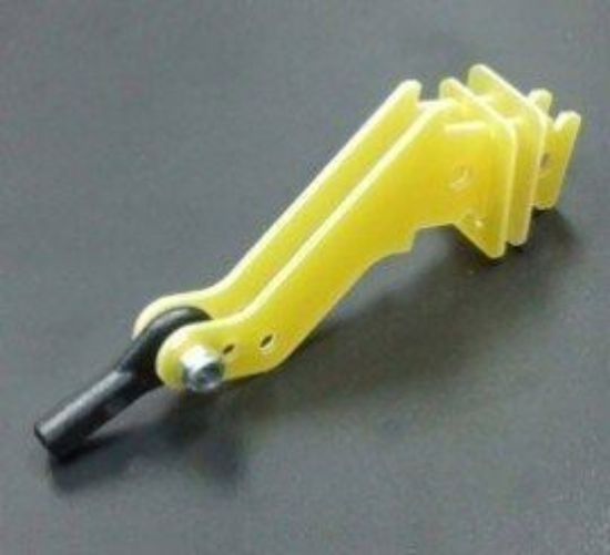 Picture of 6 Star Hobby FP3009 Plug-in Epoxy Control Horn D3*1.5*W17.5*L25*H38mm