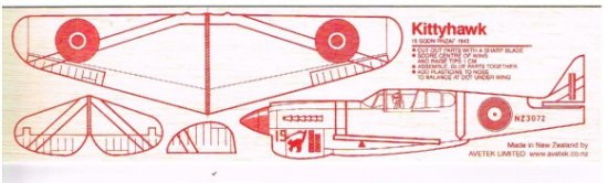 Picture of Avetek 5-Kit Kittyhawk Panel Glider