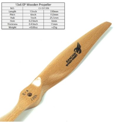 Picture of Dancing Wings LS-DJ1306 13x6 Wooden Propeller