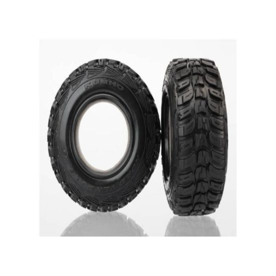 Picture of Traxxas 6870 Tires, Kumho (Dual Profile 4.3X1.7- 2.2/3.0") (2)/ Foam