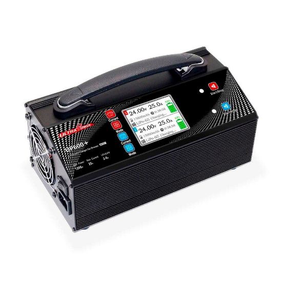 Picture of Ultra Power UP600+ 2x600W 25A 2-6S Dual Channels Lipo Battery Balance Charger