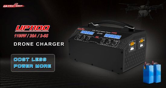 Picture of Ultra Power UP1100 1100W  2 x 550W 20A 2-6S Battery UAV Drone Charger