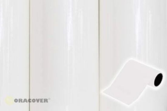 Picture of Oratrim 27-010-002 decorative film - width: 9,5 cm - length: 2 m white