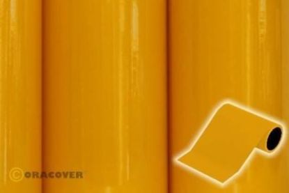 Picture of Oratrim 27-230-002 decorative film - width: 9,5 cm - length: 2 m Scale cub yellow