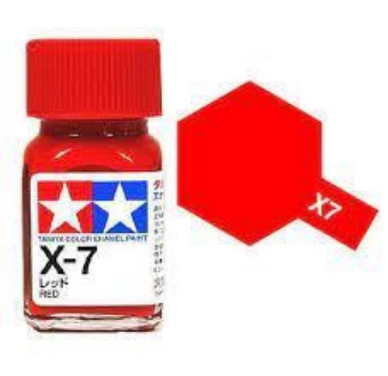 Picture of Tamiya 8007 X-7 Enamel 10ML Red
