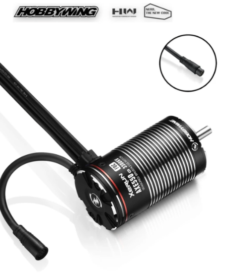 Picture of Hobbywing 30401256 XeRun AXE550 R2 3300Kv FOC Sensored Brushless Motor