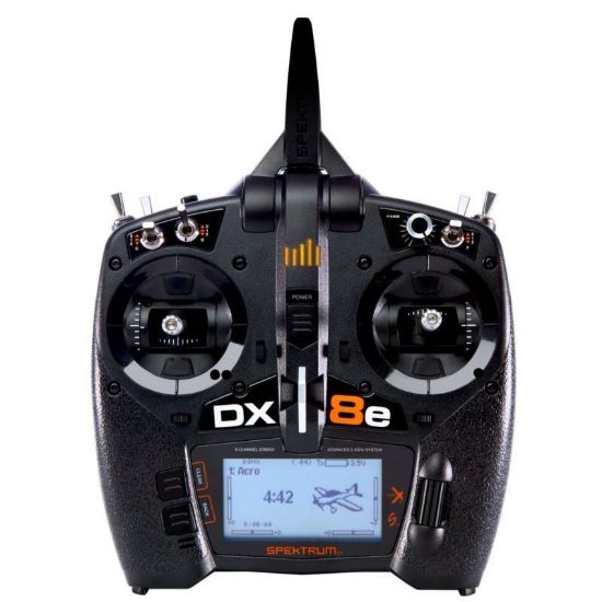 Picture of Spektrum DX8e SPMR8105 8-Channel DSMX Transmitter Only