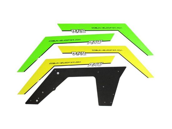 Picture of SAB H1344-S - Carbon Fibre Lower Side Frame- Goblin RAW 700