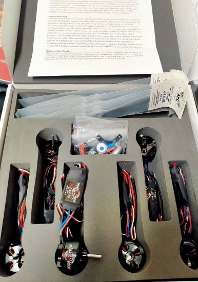 Picture of FireFly 6 Power Pack by Hobbywing- FPV combo (6 x 400+ watt motors, 6 x 30A Opto ESCs, 4x 10 x 4.5 props)