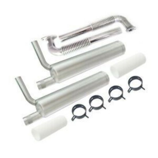 Picture of 123231M-N Special Muffler Canister Set For 80-120CC Gasoline/Petrol Engines