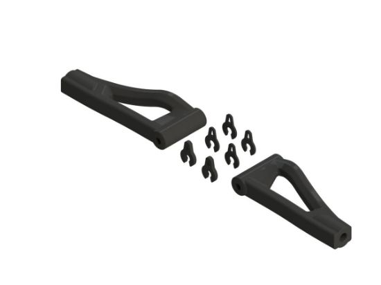 Picture of Arrma AR330215/ARAC9043 Suspension Arms M Front Upper (1 Pair) Fits 6S Limitless, Infraction & Typhon
