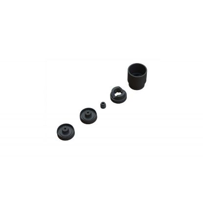 Picture of Arrma ARA340165 Servo Saver Plastic Parts Set fits 8S Kraton & Outcast