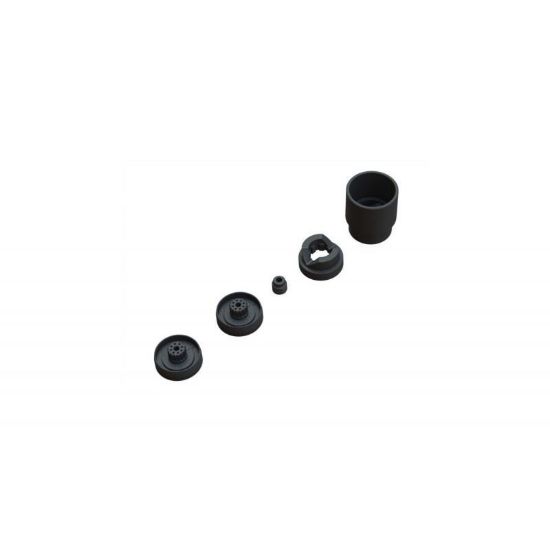 Picture of Arrma ARA340165 Servo Saver Plastic Parts Set fits 8S Kraton & Outcast