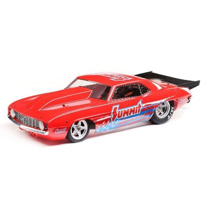Picture of LOSI/TLR LOS03035T1 69 Camaro 22S No Prep Drag Car, Brushless RTR: Summit Racing 1/10 2WD