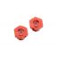 Picture of Arrma AR310447/ARAC9413  Wheel Hex Aluminum 17mm/13.6mm Red (2)