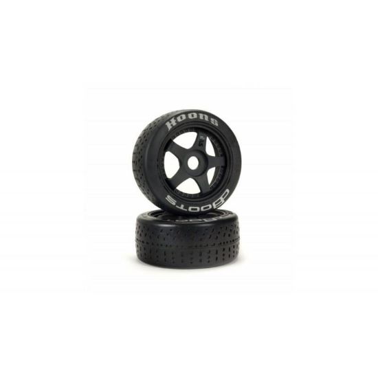 Picture of Arrma ARA550070 1/7 dBoots Hoons 42/100mm Silver (Hard Compound) Belted Tires with 2.9 5-Spoke Wheels, 17mm Hex (2)