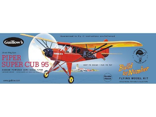 Picture of Guillows GUI 0602 Piper Super Cub 95 Build by Numbers Kit