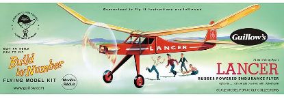 Picture of Guillow's GUI 0604 Lancer Build by Numbers Kit