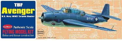 Picture of Guillow's GUI 0509 Grumman TBF Avenger Kit