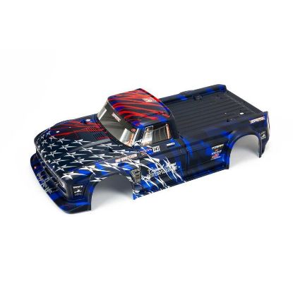 Picture of Arrma ARA410005 INFRACTION 6S BLX Painted Body Blue/Red