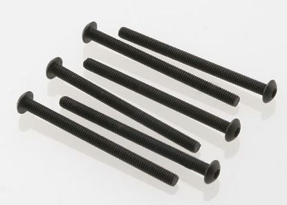 Picture of Traxxas 2592 Screws, M3x40mm button-head machine (hex drive) (6)