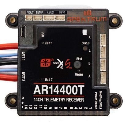 Picture of Spektrum AR14400T 14 Channel PowerSafe Telemetry Receiver