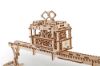 Picture of UGEARS 120198 Tram on Rail mechanical model kit