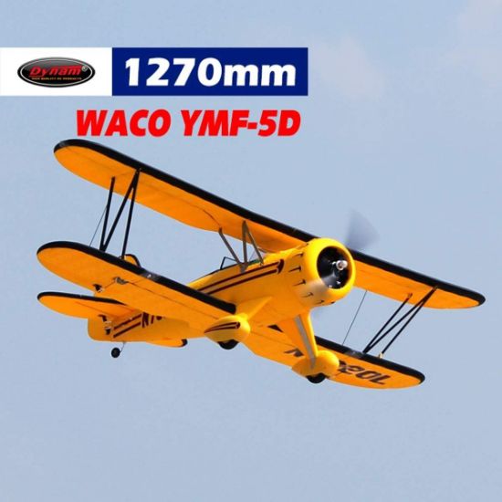 Picture of Dynam DY8952V2YL Waco V2 1270mm PNP- Yellow