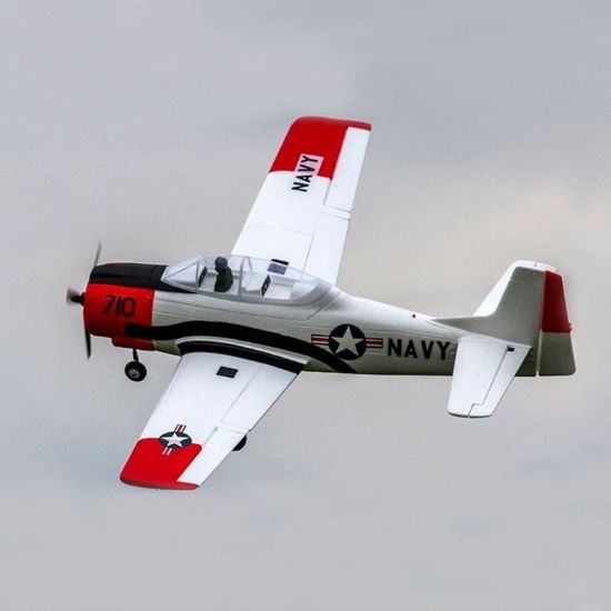 Picture of Dynam DY8940V2RD  T28 Trojan V2 Red 1270mm Retract & Flaps  PNP