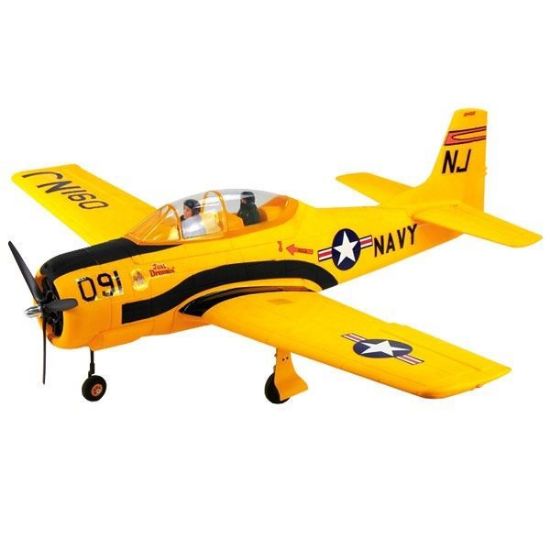 Picture of Dynam DY8940V2YL T28 Trojan V2 Yellow 1270mm Retract & Flaps PNP