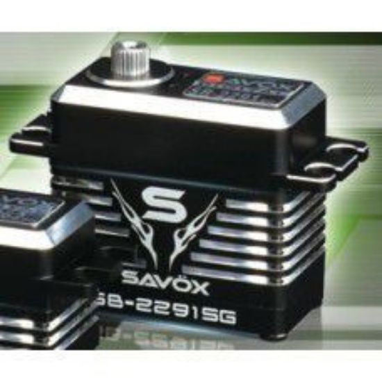Picture of Savox SB-2291SG 18kg Black Edition Monster Speed Brushless Steel Gear Servo (High Voltage)