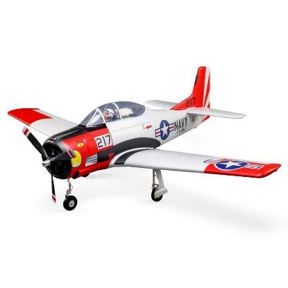Picture of E-Flite EFL18375 T-28 Trojan 1.2m with Smart ESC PNP