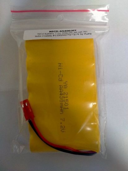 Picture of Huina NICD-6S400JST Battery 7.2v 400mAh (Ni-Cd) w/JST