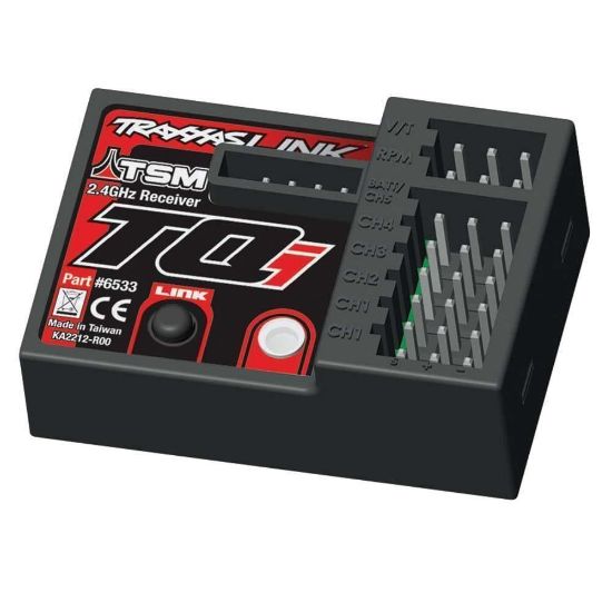 Picture of Traxxas 6533 TQi 2.4GHz 5-Channel Receiver with Telemetry and TSM