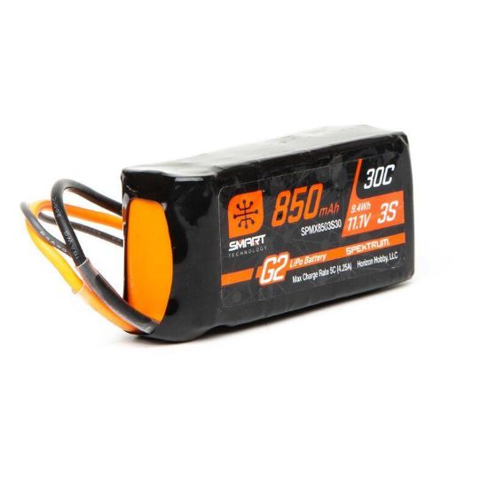Picture of Spektrum SPMX8503S30 850mAh 3S 11.1V Smart G2 30C; IC2
