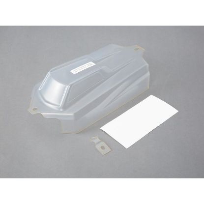 Picture of LOSI/TLR TLR340002 Cab Forward Body Set, Clear: 8E 3.0