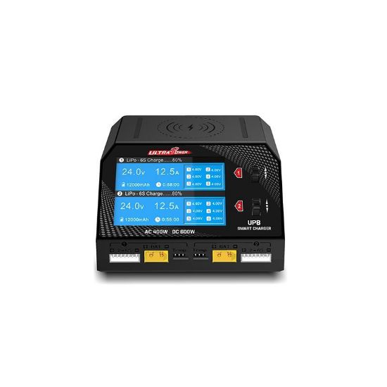 Picture of Ultra Power UP8 DC600W/AC400W, 16A Smart Dual Channel AC/DC Charger