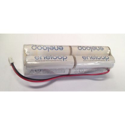 Picture of Eneloop ENE96-CE-S 2550mAh 9.6v TX square Battery pack DX6/DX7